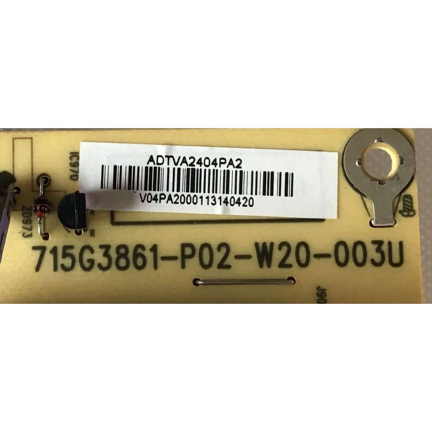 FUENTE DE PODER PHILIPS / ADTVA2404PA2 / 715G3861-P02-W20-003U / MODELO 32HFL5662L/F7 - Imagen 2