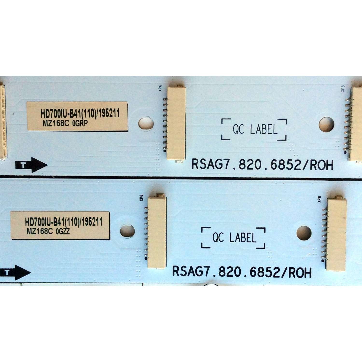 KIT DE LED PARA TV / HISENSE 1161032 / N96Z64-B1 / HE70WADW38645091030Q / Hisense_70_HD700U-B41(110)_32X12_3030CN_V1 / MODELO 70" / PANEL HD700IU-B41(110)	 - Imagen 2
