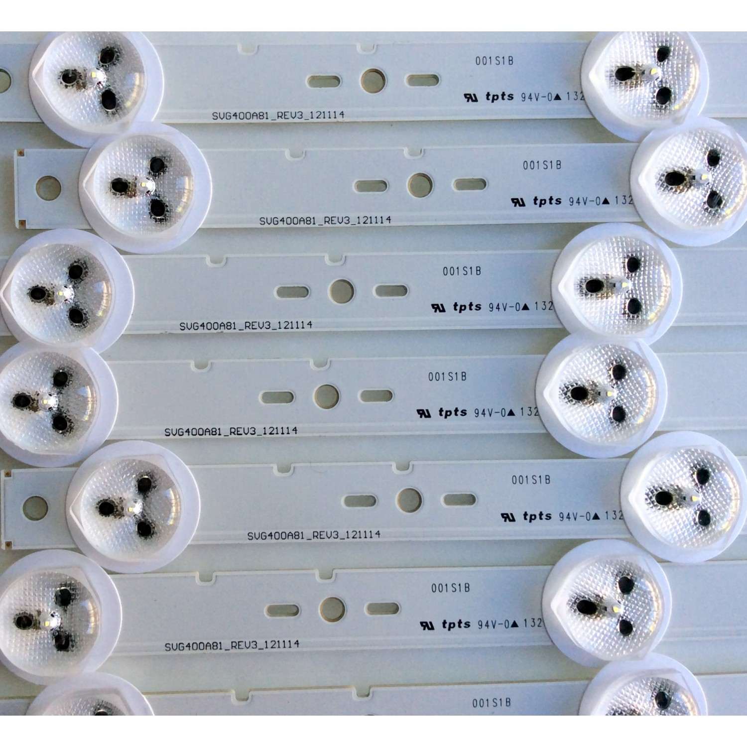 KIT DE LEDS PARA TV LG (5 PZ) / NUMERO DE PARTE EAV65013101 / SSC_Y21 SLIM TRIDENT 43UP80_HKC_PTN0.6_REV00_200819 / SSC_Y21 SLIM TRIDENT 43UP80_S / PANEL NC430TQG-VHKH3 / MODELO 43UP7670PUC.BUSSLJM - Imagen 3