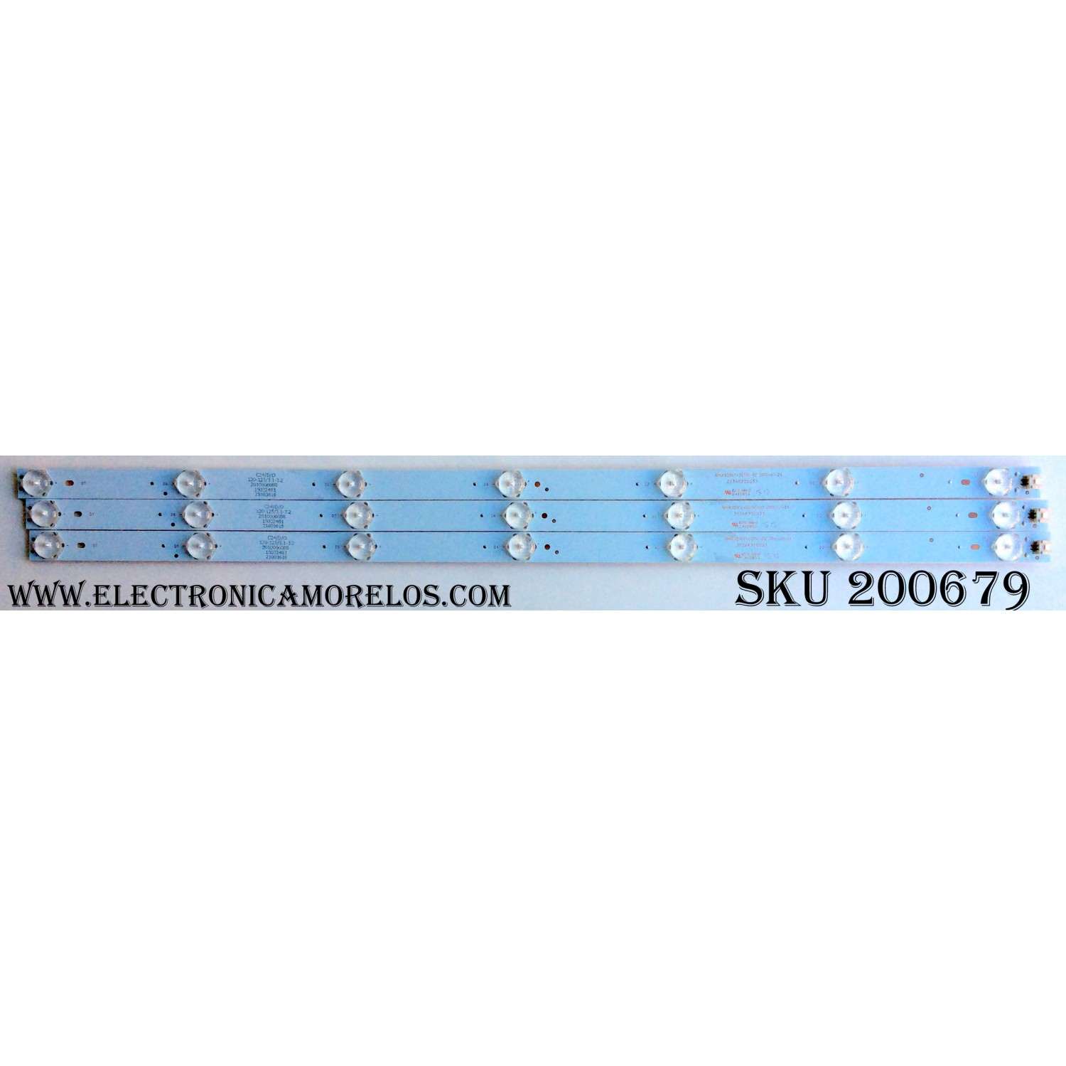 KIT DE LED PARA TV (3 PIEZAS) / WESTINGHOUSE 303AK320033 / AHKK32D07-ZC15F-02 / 2010006088 / 150324B1 / 21003618 / MODELOS WD32HT1360 TW-00311-B032F / WD32HT1360 TW-00312-B032K / WD32HT1360 TW-00322-R032D / WD32HT1360 TW-00331-B032F	
