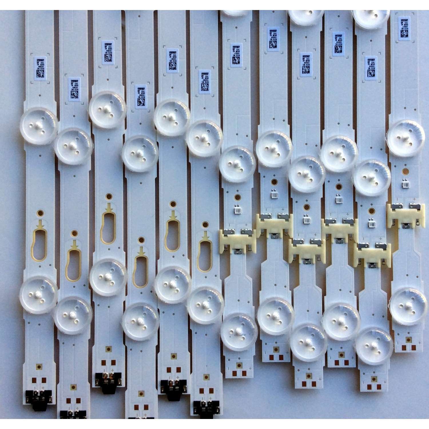 KIT DE LED PARA TV (12 PIEZAS) / SAMSUNG BN96-39659A / BN96-39660A / LM41-00135A / LM41-00136A / PANEL´S CY-WK055HGLV1H / CY-GK055HGLV2H / CY-GK055HGLV6H / CY-GK055HGLVHH / MODELOS UA55KU6000 / HG40ND690U / UN55KU6500 / UE55KU6020 / UN55MU6500/ UN55MU6300 - Imagen 3