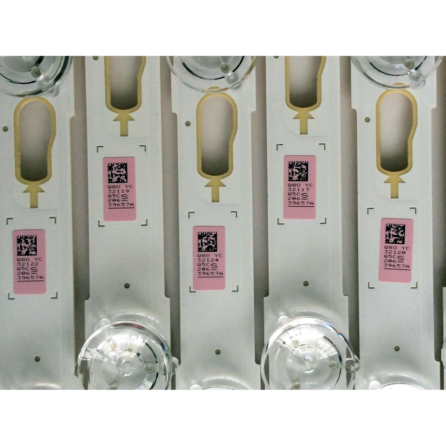 KIT DE LED PARA TV (12 PIEZAS) / SAMSUNG BN96-39657A / BN96-39658A / LM41-00253A / LM41-00254A / PANEL´S CY-GK050HGNV3V / CY-GK050HGNV2H  /MAS PANELS EN DESCRIPCION / MODELOS UN50KU6300FXZA DA01 / UN50KU6300FXZA DB02 / UN50KU6300FXZA DD06 - Imagen 5