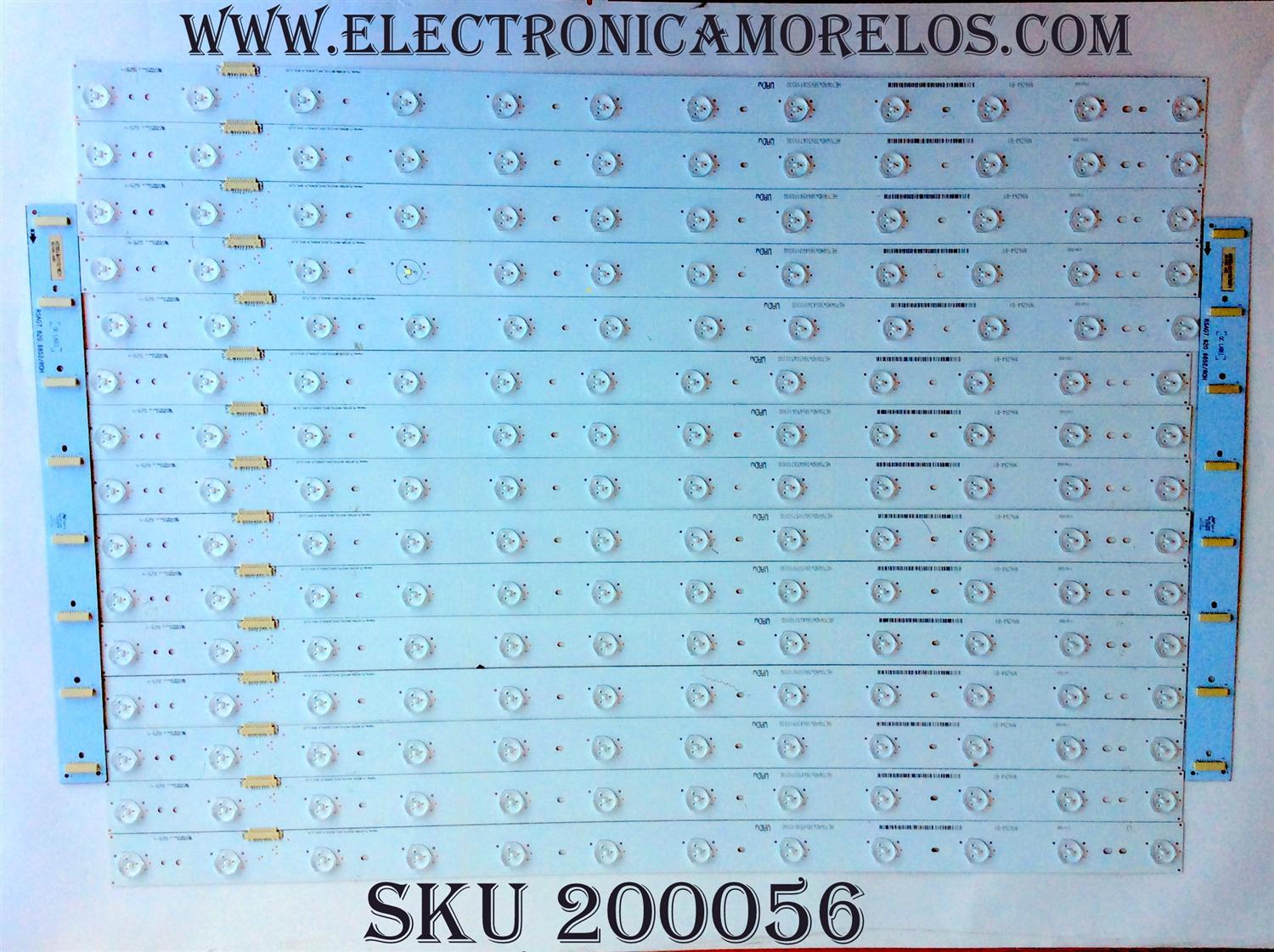 KIT DE LED PARA TV / HISENSE 1161032 / N96Z64-B1 / HE70WADW38645091030Q / Hisense_70_HD700U-B41(110)_32X12_3030CN_V1 / MODELO 70" / PANEL HD700IU-B41(110)	
