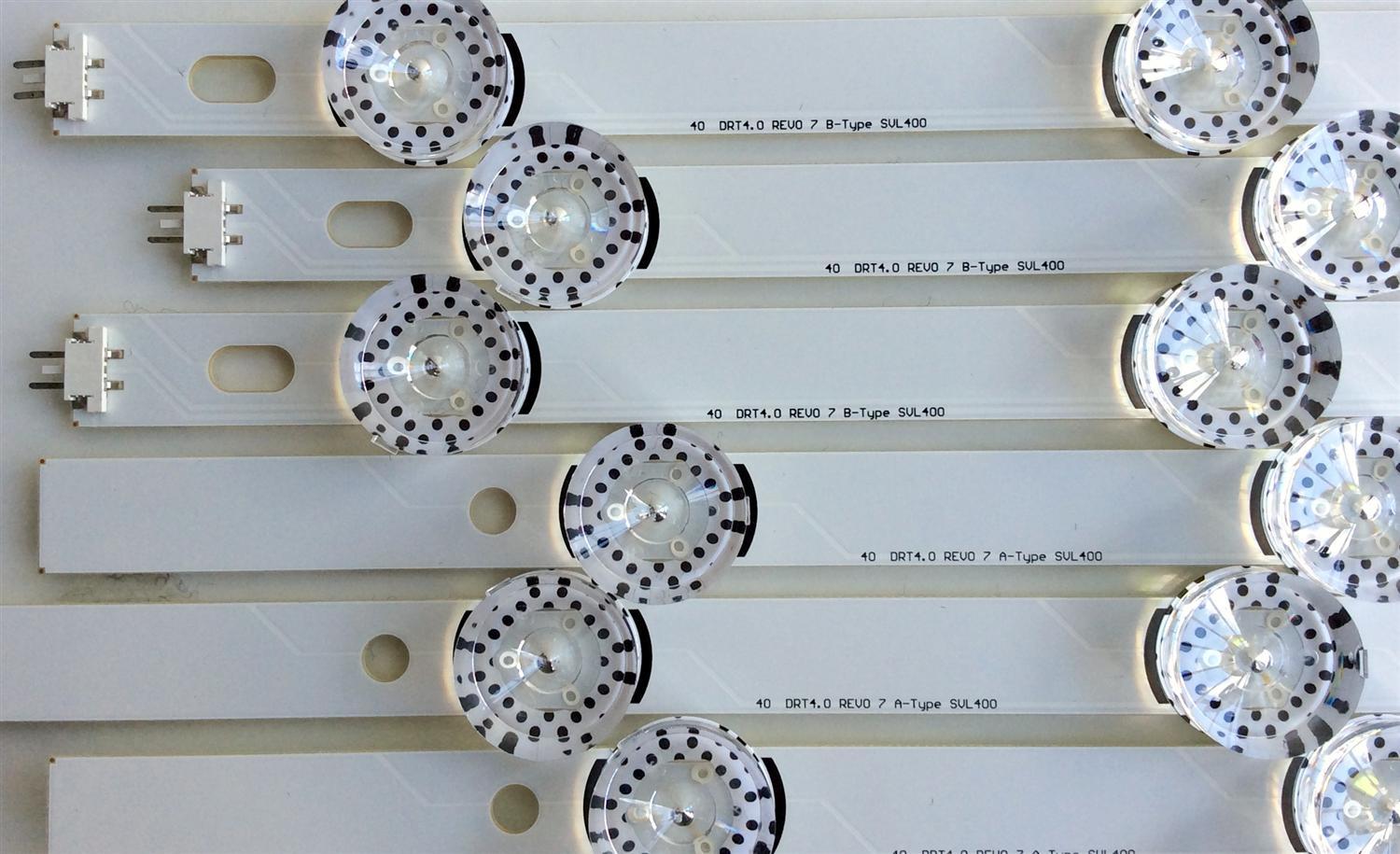 KIT DE LED PARA TV / "INCOMPLETOS PRECAUCION SOLO (7 PIEZAS) IMPORTANTE" / LG SVL400 / 002S5B / 003S5B / 0884A / 0885A / DRT4.0 REV0 7 A-TYPE SVL400 / DRT4.0 REV0 7 B-TYPE SVL400 / MODELO 40LX570H-UA BUSJLJM / HC400DUN-VCKN5-214X - Imagen 3