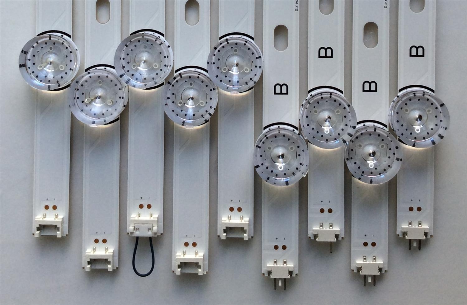 LED PARA TV TCL / NUMERO DE PARTE 43HR330M21A1 / 43F8 21*1 ZL-A18 / B0101-000162 / 210926 / 00147 / 020LA / LL2QD2X2B / PANEL PT430CT03-14 / MODELO 43S334 - Imagen 2