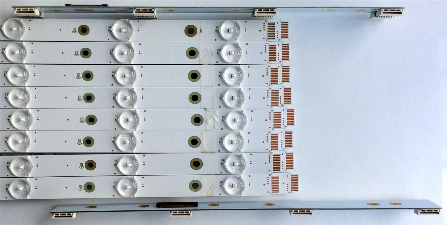 KIT DE LED PARA TV (16 PIEZAS) / VIZIO / 210BZ08DL / 210BZ08DR / LB55055 V0_02/ PANEL T500QVN03.0 / MODELOS M50-D1 LTMWUXAS / M50-D1 LTMWUXDS  - Imagen 5