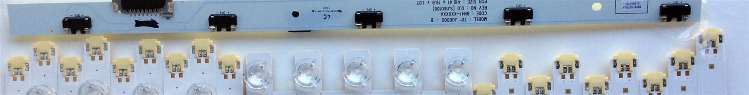 KIT DE LED PARA TV  SAMSUNG BN96-40275A / BN96-40276A / BN96-40277A / 40275A  / S_KU6K_70_FL30_M5_REV1.1_160412_LM41-00332A / S_KU6K_70_FL30_R5_REV1.1_160412_LM41-00333A / MODELO UN70KU6300FXZA EA01 / UN70KU630DFXZA / PANEL CY-GK070HGSV1H-HW24	 - Imagen 6