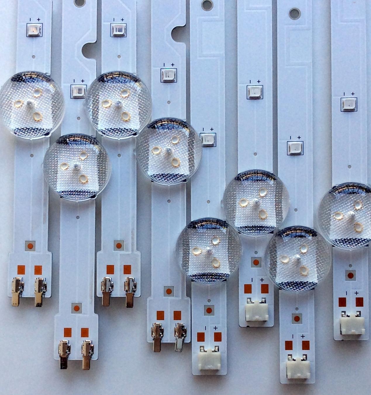 KIT DE LED PARA TV / SAMSUNG BN96-37294A/BN96-37295A / 37294A / 37295A / LM41-00120T / LM41-00120U / MODELO UN43J5200AFXZA AD01 / UN43J5200AFXZA BD03 / UN43J5200AFXZA DD02 / PANEL CY-JJ043BGAB1V / CY-JJ043BGAV1H	 - Imagen 3