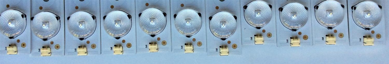 KIT DE LED'S PARA TV HISENSE (11 PIEZAS) / NUMERO DE PARTE HD500DU-B52 / RSAG7.820.6723/ROH VER.B / PANEL'S HD500DU-B52(100)\S0\GM\ROH / HD500DU-B52(100) / MODELOS LC-50N6000U / 50H6D - Imagen 5