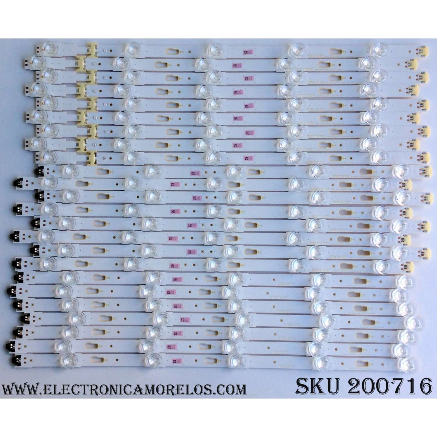 KIT DE LED PARA TV (24 PIEZAS) / SAMSUNG BN96-40275A / BN96-40276A / BN96-40277A / LM41-00331A / LM41-00332A / LM41-00333A / S_KU6K_70_FL30_L5_REV1.1_160412_ / MODELOS UN70KU6300FXZA EA01 / UN70KU630DFXZA