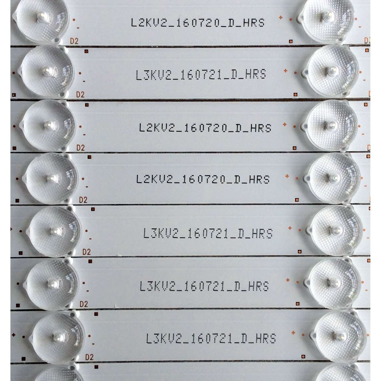 KIT DE LED PARA TV / PROSCAN L2KV2_160720_D_HRS / E177671B/PEC DGV0-3A / SMD-10X6 / MODELO PLDED5069 / PANEL V500HJ1-PEB REV.C7	 - Imagen 2