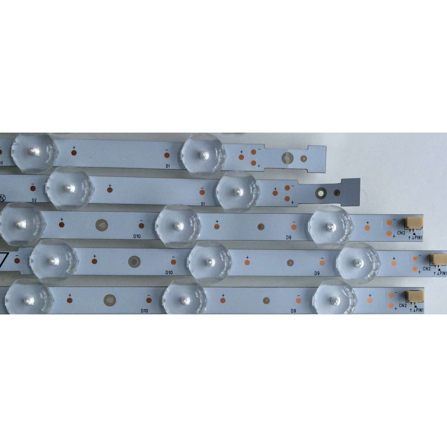 KIT DE LED PARA TV / MAGNAVOX UDULEDLXT007/UDULEDLXT008 ( 6 PZAS ) / UDULED0GS062/UDULED0GS061 / LB50060 V0_02 / E213009 / PANEL U6AU2XH / MODELO 50MV376Y/F7 DS1 - Imagen 3