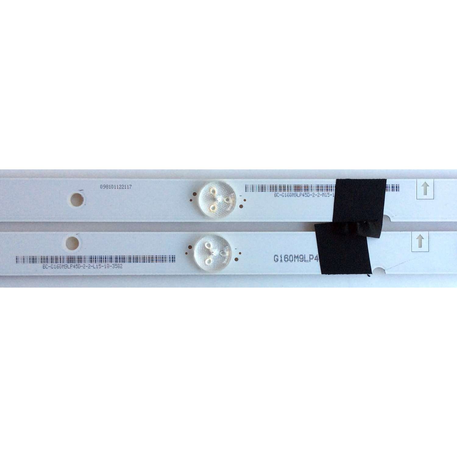 KIT DE LEDS PARA TV VIZIO 2 PIEZAS ORIGINAL / NUMERO DE PARTE IC-C-VZAA32D491A / IC-C-VZAA32D491B / IC-C-VZAA32D491 / G160M9LP45D / 098101122122 / 098101122121 / PANEL LCS320AN02-001 / MODELO D32H-C0 - Imagen 3