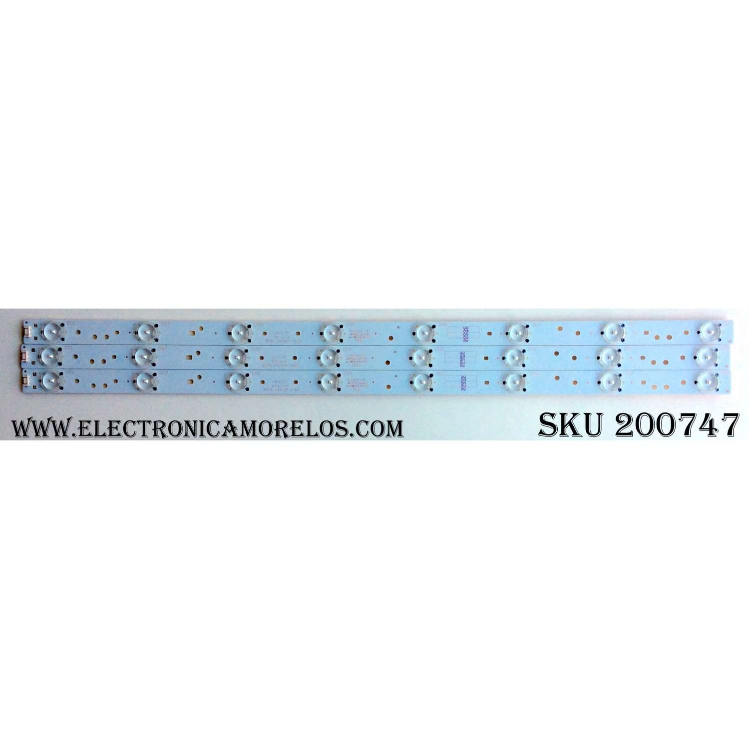 KIT DE LED PARA TV / LG 5835-W32004-1P00 / 10-20932A-02A / 503SWFN0235S /  MODELO 32LF500B-UA / PANEL RDL320HY(BD0-604)	