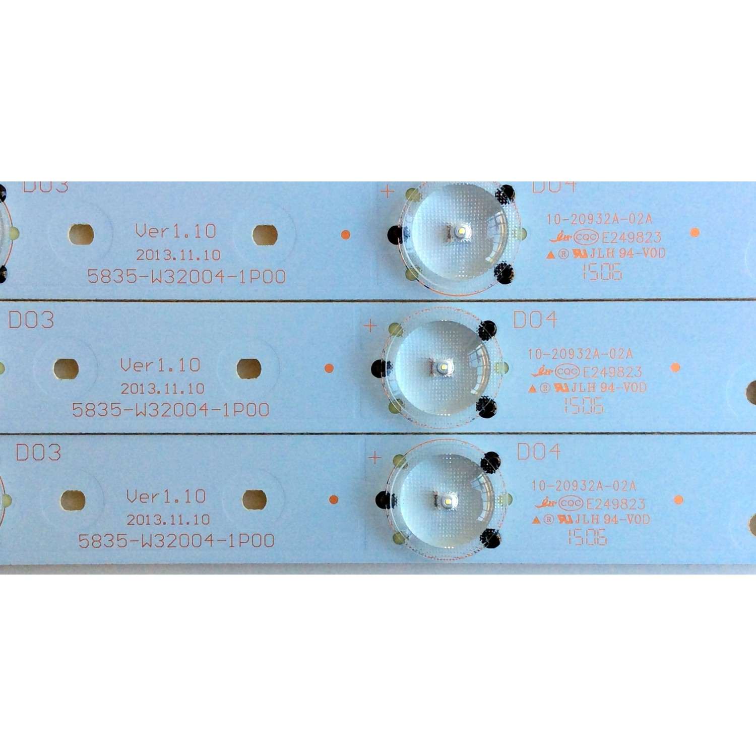 KIT DE LED PARA TV / LG 5835-W32004-1P00 / 10-20932A-02A / 503SWFN0235S /  MODELO 32LF500B-UA / PANEL RDL320HY(BD0-604)	 - Imagen 2
