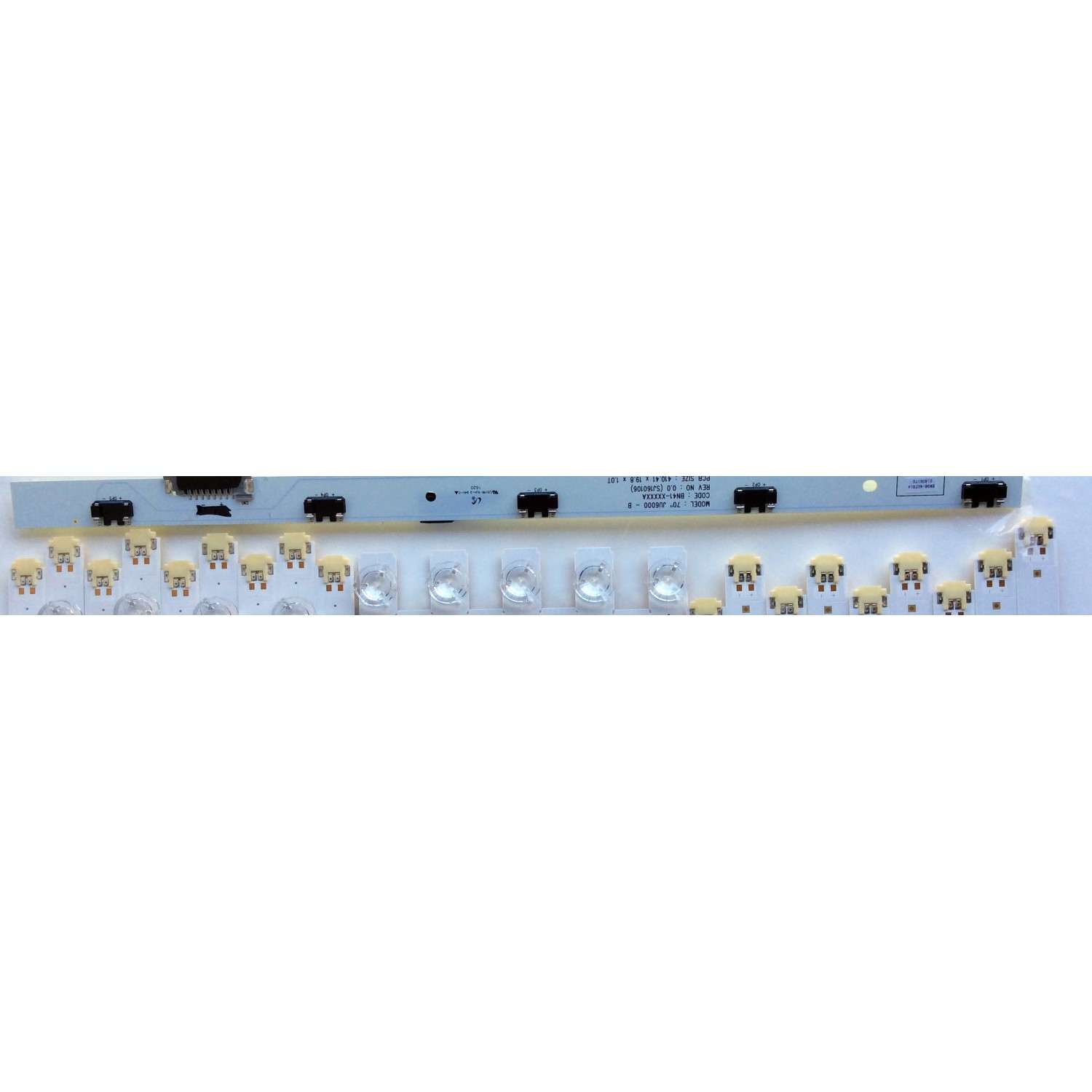 KIT DE LED PARA TV  SAMSUNG BN96-40275A / BN96-40276A / BN96-40277A / 40275A  / S_KU6K_70_FL30_M5_REV1.1_160412_LM41-00332A / S_KU6K_70_FL30_R5_REV1.1_160412_LM41-00333A / MODELO UN70KU6300FXZA EA01 / UN70KU630DFXZA / PANEL CY-GK070HGSV1H-HW24	 - Imagen 6