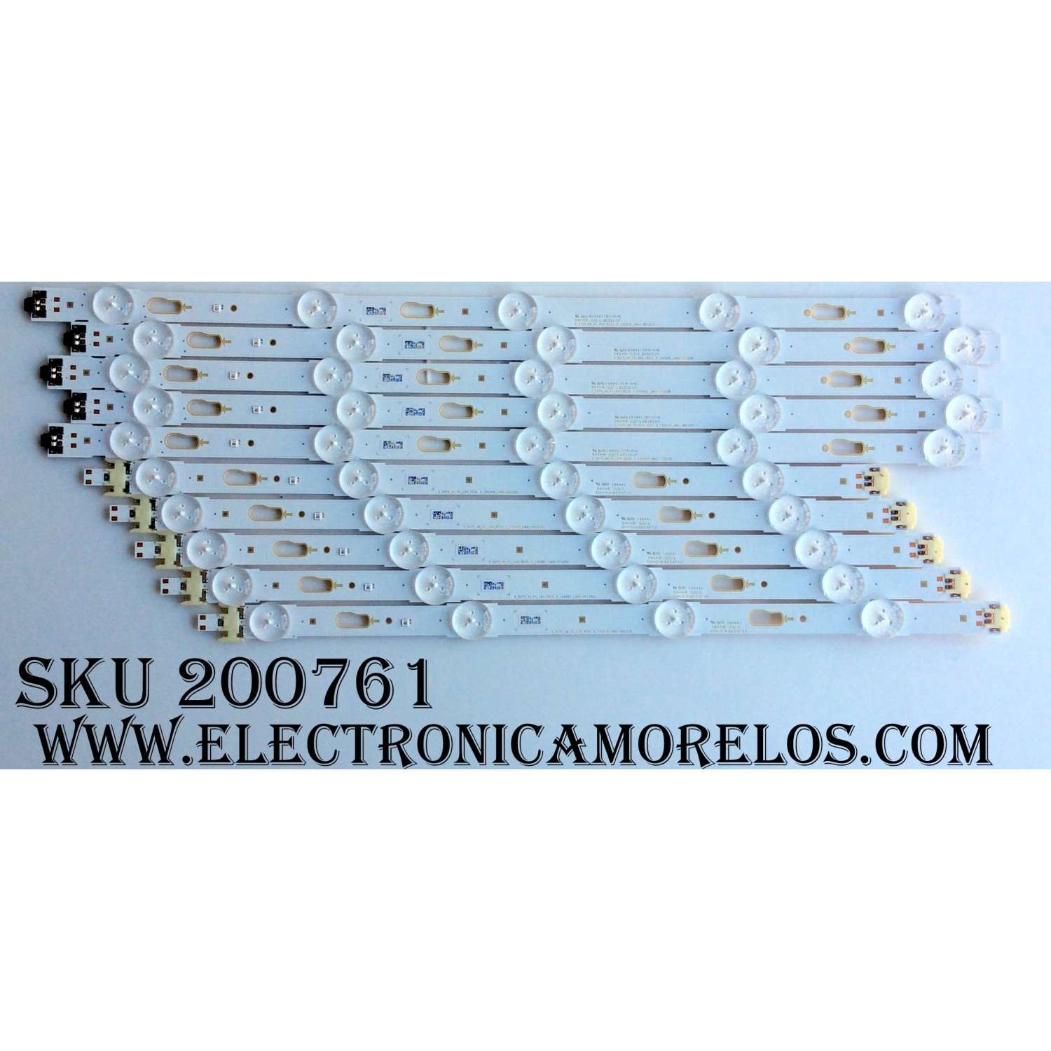 KIT DE LED PARA TV / SAMSUNG BN96-34791A/BN96-34792A /34792A / LM41-00117B / LM41-00117C / S_5U75_40_FL_R05_REV1.3_150305_LM41-00120R / MODELO UN40JU6400FXZA VH01 / UA40JU6600RXXP / PANEL CY-GJ040FLLV1H / CY-WJ040HGLV1H / CY-GJ040HGLVFH / CY-GJ040HGLVGH	
