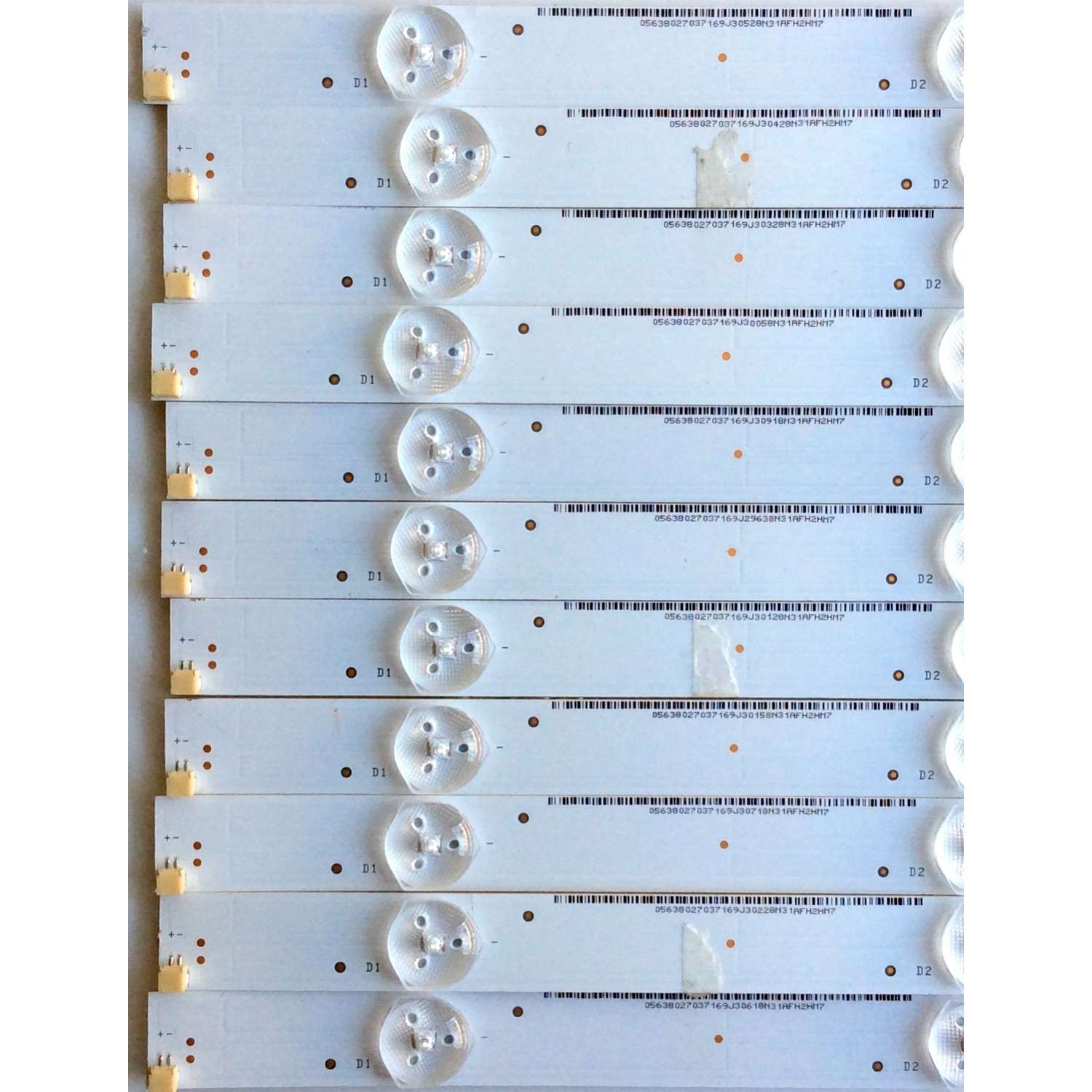 KIT DE LED PARA TV / 056.38027.037 / I-5500WS80063-V0 / TEST001E330254 / 05638027037	 - Imagen 2
