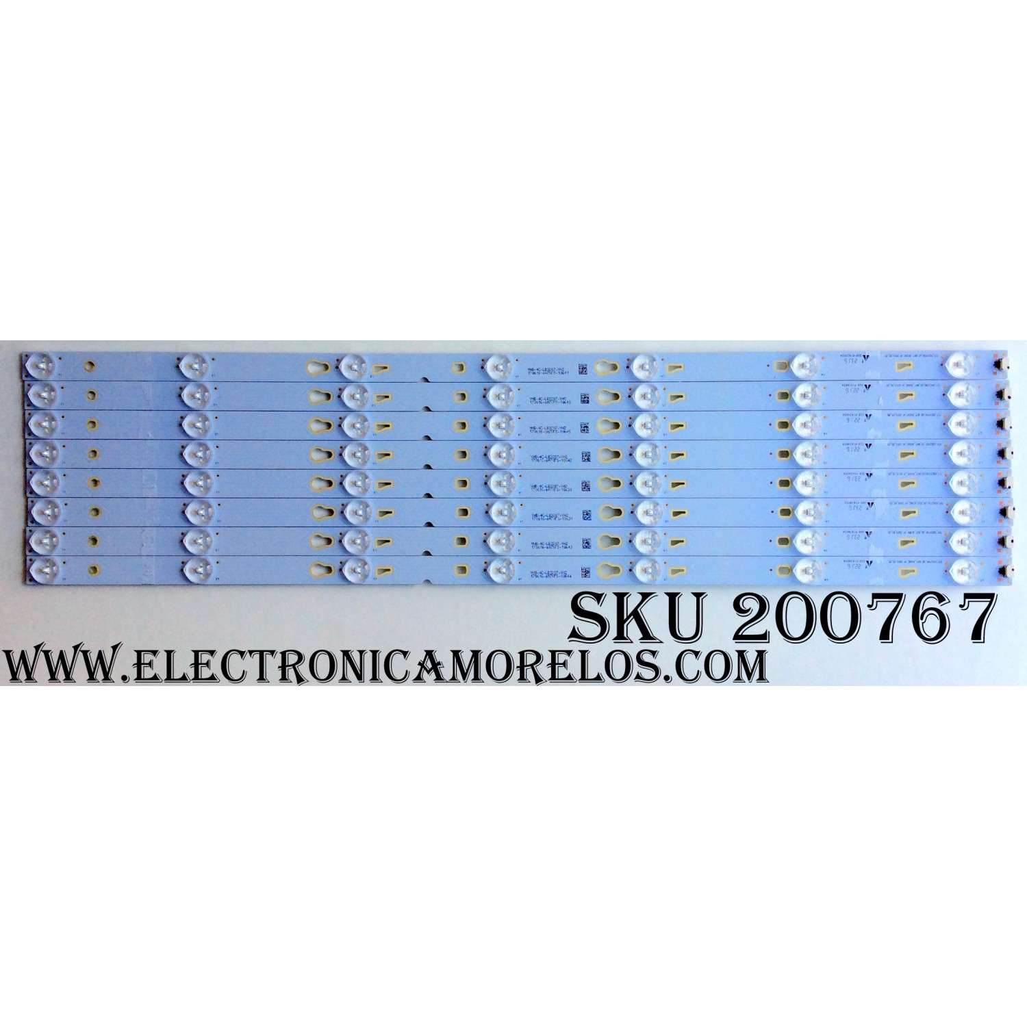 KIT DE LED PARA TV / TCL YHB-4C-LB3207-YH2 / 006-P1K3465A / T0T_55D2700_UD_8X7_3030C_V1 / 55D2700 / 55HR330M07A2 V0 / MODELO 55US5800 55US5800TAAA / 55US5800 55US5800TDAA / 55US5800TAAA / PANEL LVU550CS0T E1 V1 T8-55D2730BU-LPN1	