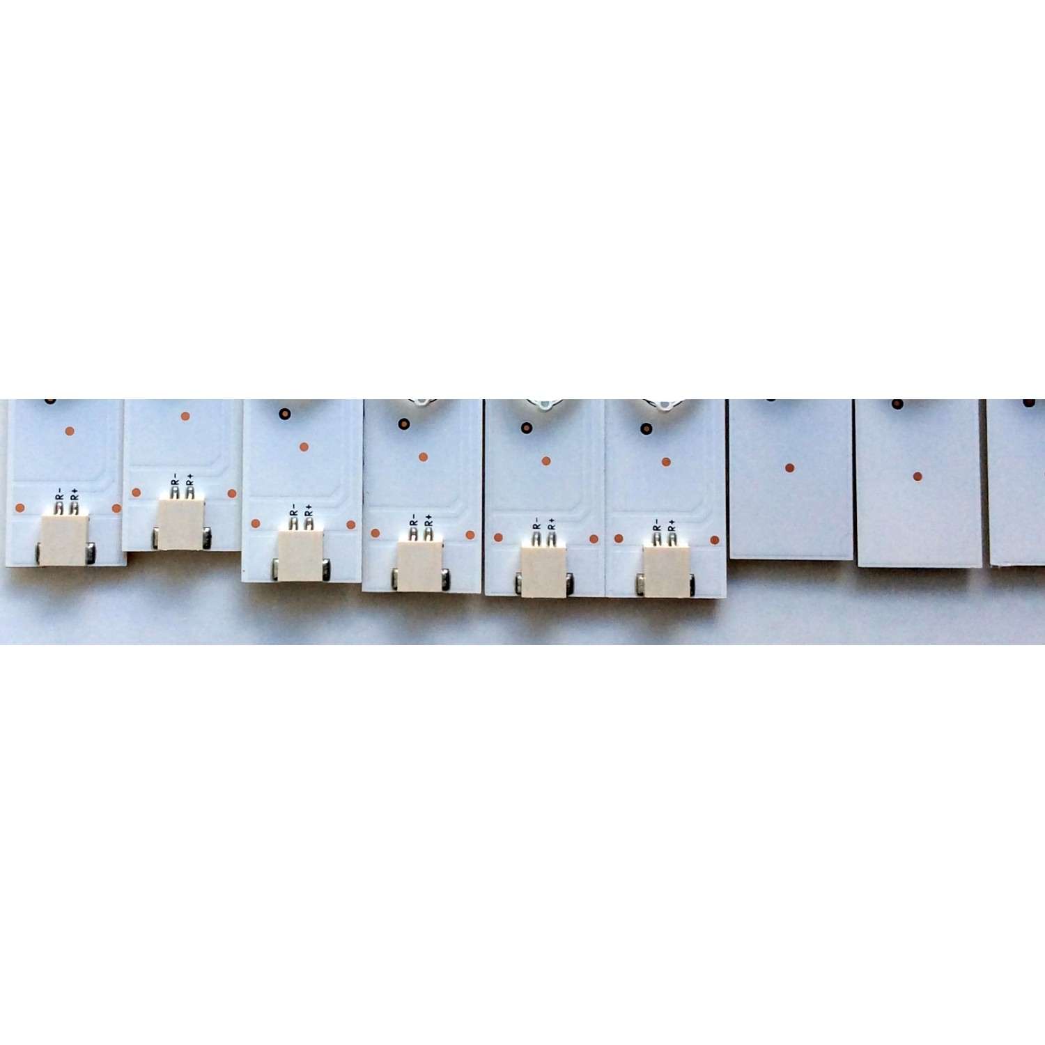 KIT DE LED´S PARA TV (12 PIEZAS) / VIZIO 056.38027.015 / 05638027015 / WS55-1223-L / WS55-1223-R / PANEL T550HVN08.5 / MODELOS D55-D2 LWZ2UCBS / D55U-D1 LTM7UCCS - Imagen 2