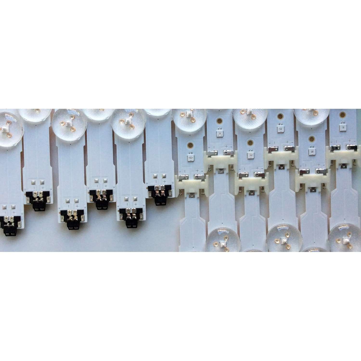 KIT DE LED`S PARA TV (12 PIEZAS) / SAMSUNG BN96-34797A / BN96-34798A / LM41-00135A / PANEL CY-WJ055HGLV4H / CY-GJ055HGLV7H / CY-GJ055HGEV4H / CY-GJ055HGLV1H / CY-WJ055HGLVAH / CY-WJ055HGLV7H / CY-GJ055HGLVAH / MODELOS UE55JU7500 / UN55JU6700 - Imagen 2