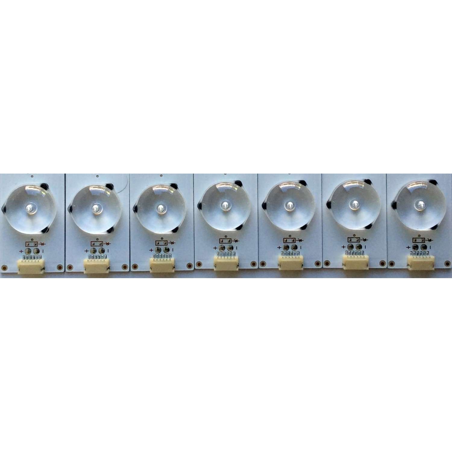 KIT DE LED´S PARA TV (7 PIEZAS) / HISENSE 1162031 / SVH420AA7_4LED_REV02_20150410 / PANEL HD426DU-B51(010)\S0\GM\ROH / MODELO 43H7C - Imagen 4