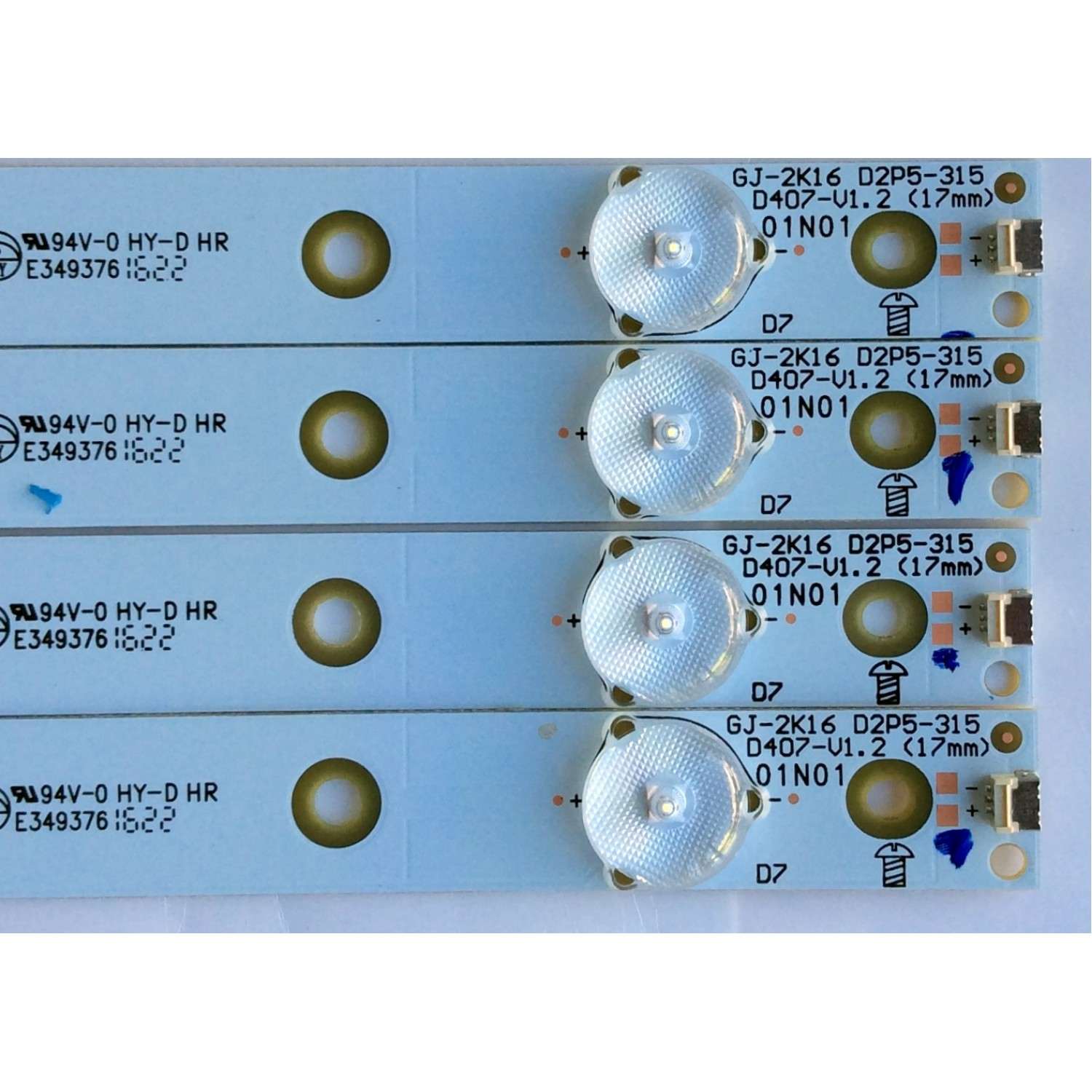 KIT DE LED PARA TV / VIZIO / EDLABYZ3U600 / GJ-2K16 D2P5-315 / MODELO E32-D1 / PANEL TPT315B5-FHBN0.K REV:S49P2E	 - Imagen 3