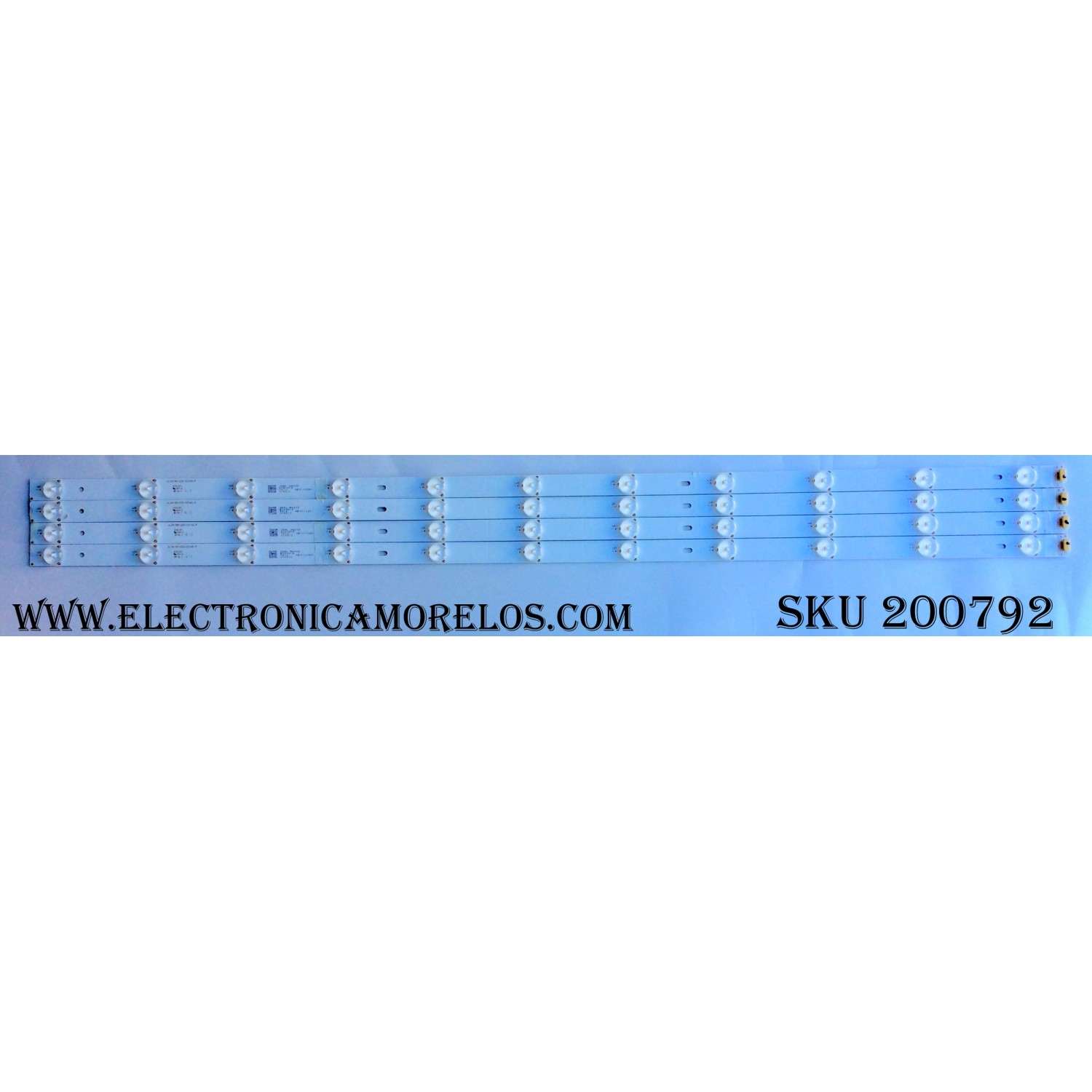 KIT DE LED PARA TV / RCA AE0110261 / 26AL A4K30 / JL.D416B1235-031AS-F / MODELO LED42C45RQ / PANEL V420DK1-QS1-12V	