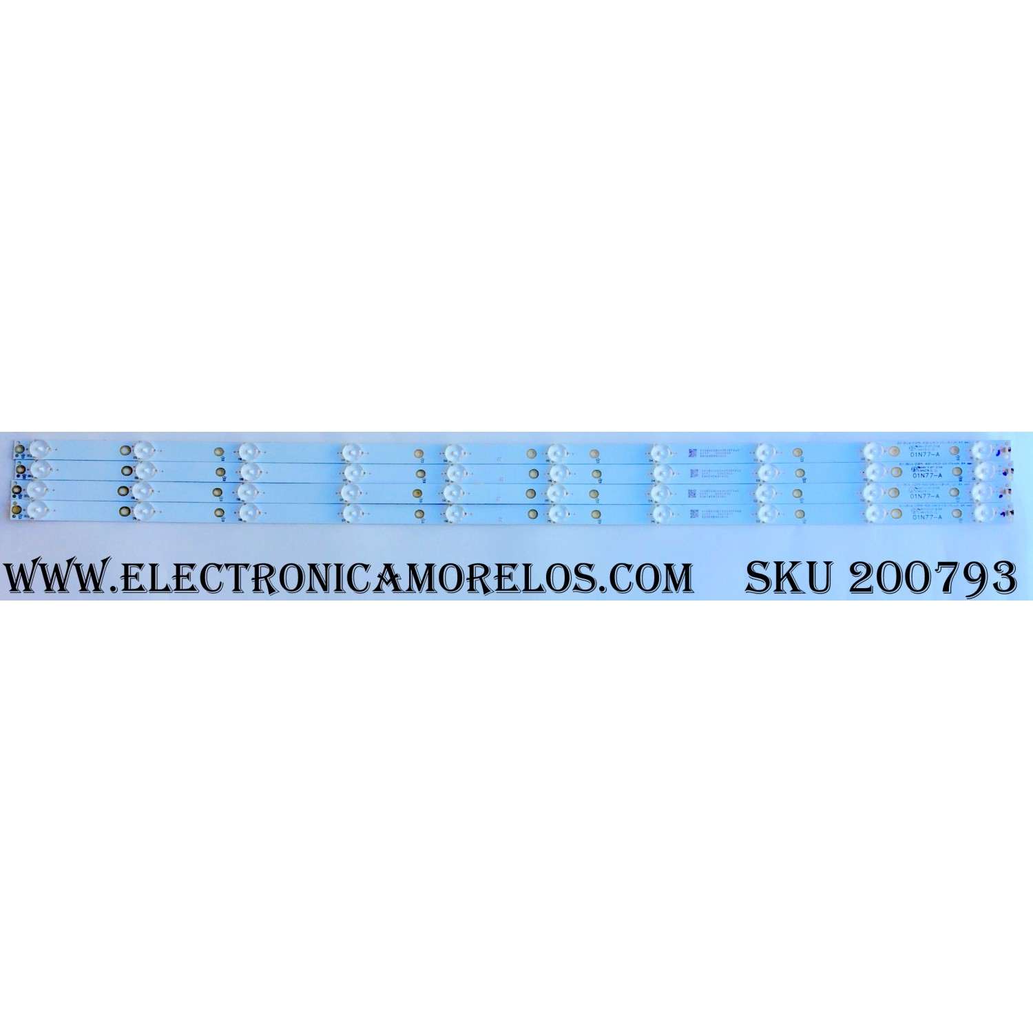 KIT DE LED PARA TV / VIZIO 01N77-A / 210BZ10D0435 / GJ-2K16-D2P5-400-D410-V3-(Pitch 84 mm) / MODELO D40U-D1 LTTETVHS / PANEL TPT400UA-FN05.S REV.SG01A	