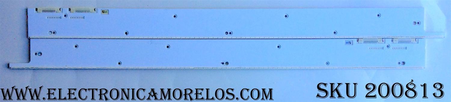 KIT DE LEDS ORIGINAL PARA TV SAMSUNG 2 PIEZAS / NUMERO DE PARTE BN96-29072A/BN96-29071A / 29072A / 29071A / MODELO UN55F9000AFXZA US03 / PANEL CY-KF550FSLV2H-FW03