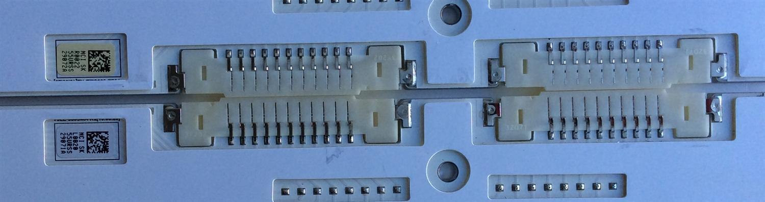 KIT DE LEDS ORIGINAL PARA TV SAMSUNG 2 PIEZAS / NUMERO DE PARTE BN96-29072A/BN96-29071A / 29072A / 29071A / MODELO UN55F9000AFXZA US03 / PANEL CY-KF550FSLV2H-FW03 - Imagen 4