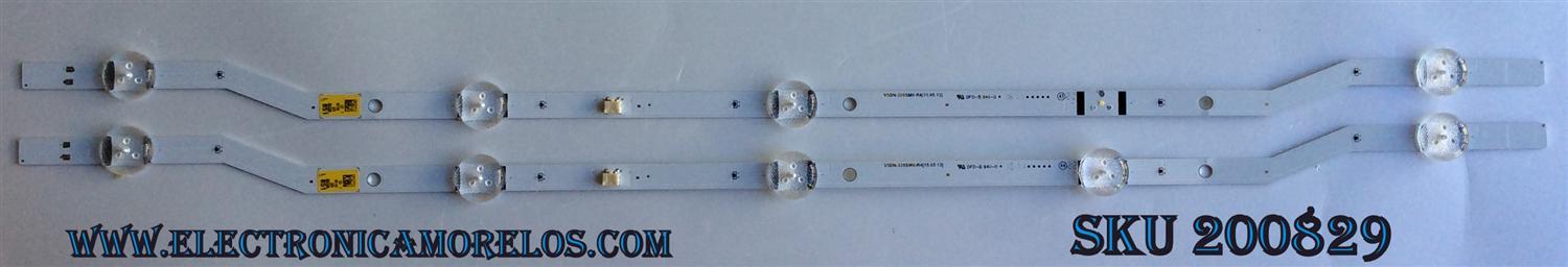 KIT DE LED PARA TV / SAMSUNG BN96-36233A / 36233A / 2015 SVS F-COM 32 HD L5 REV1.2 150206 LM41-00133A / MODELO UN32J4000AFXZA RD03 / UN32J4000AFXZA LF05 / UN32J4000AFXZA ED02 / UN32J4000AFXZA LF07 / UN32J4000AFXZA FD08 / PANEL CY-JJ032AGEV1H	