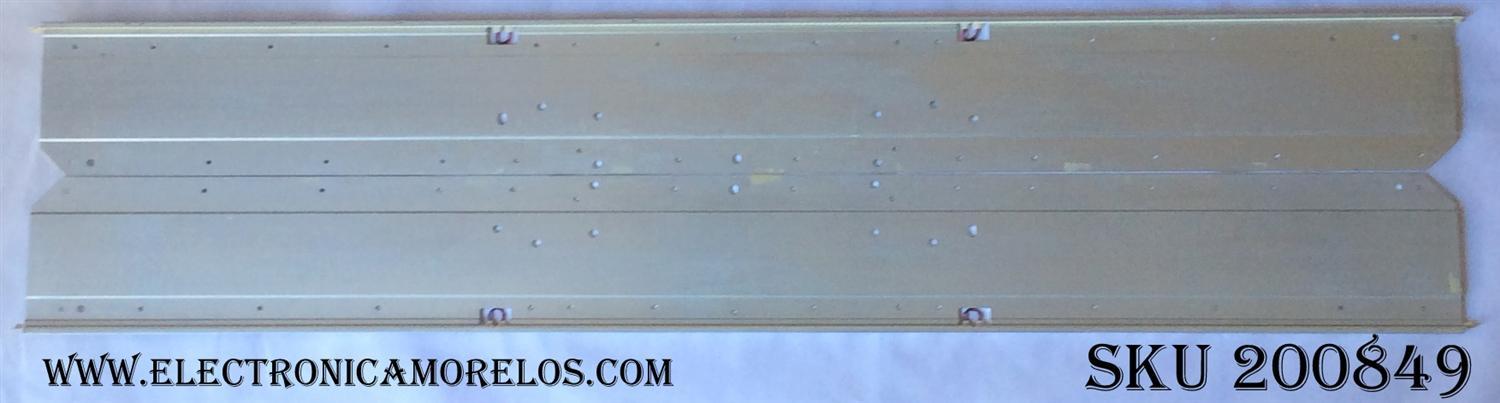 KIT DE LED PARA TV / HAIER TC645-E1806L-XP01(2 PZAS.) / TC645-E1806M-XP01 / TC645-E1806R-XP01 / MODELO 65D3550 / PANEL TC650FPE1	