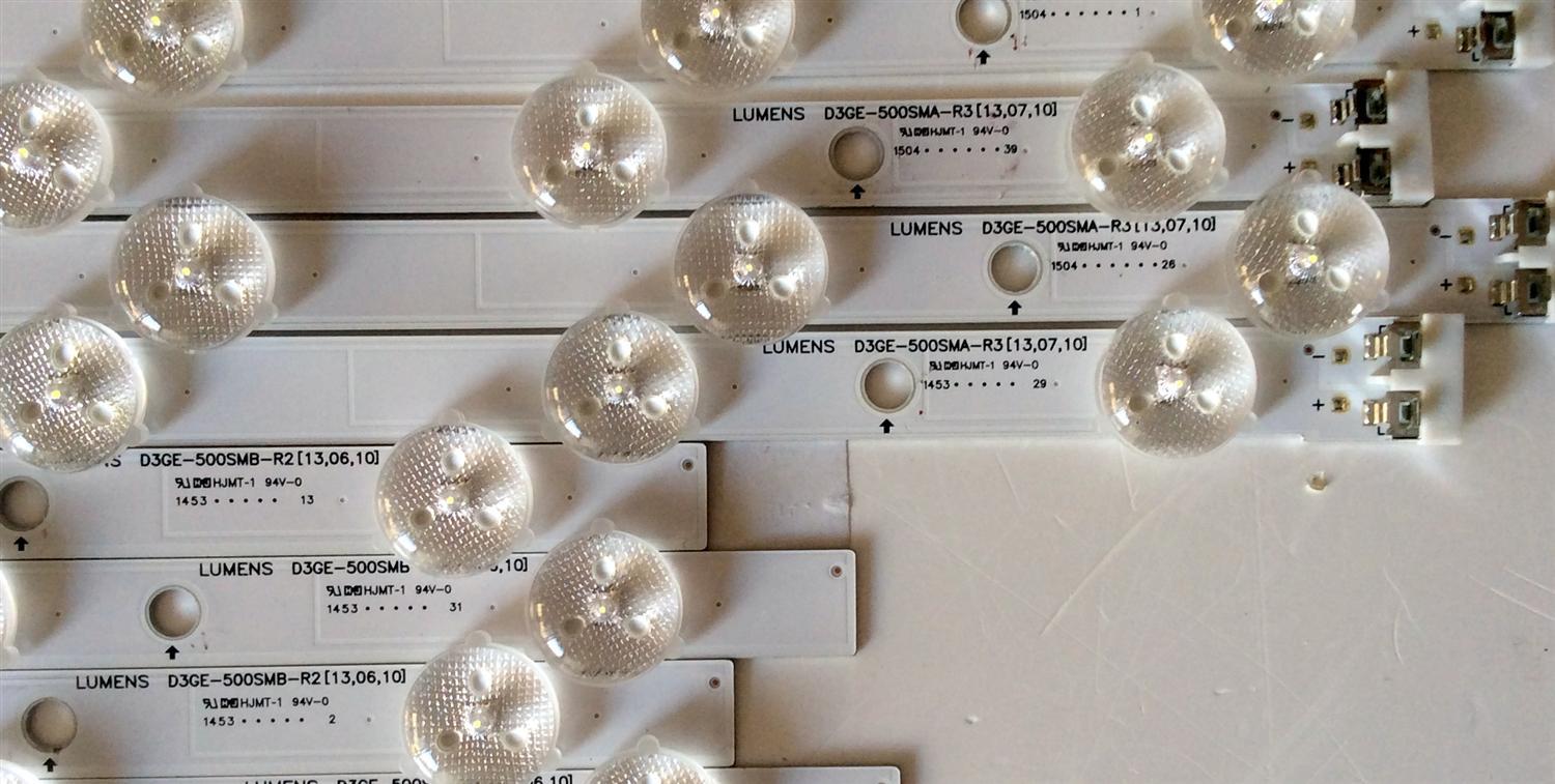 KIT DE LED PARA TV / SAMSUNG BN96-00000A / 00000A / D3GE-500SMB-R2 / D3GE-500SMA-R3 / MODELO UN50J6200AFXZA DH01 / PANEL'S DH500CGA-B1 / DH050CSA-B2 / T500HVF06.A	 - Imagen 2