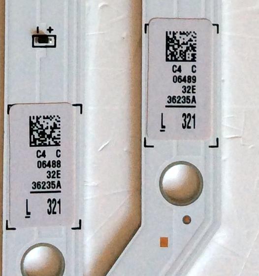KIT DE LED´S PARA TV (2 PIEZAS) / SAMSUNG BN96-36235A / LM41-00134A / 2015 SVS32 FHD F-COM 7LEDS REV1.3 150404 / PANEL´S JJ032BGL-R2-RR01 CY-JJ032BGLV2H/ CY-JJ032BGLV1H/ JJ32BGL-R1-RR01 /MODELOS UN32J5003AF UN32J5003AFXZA LS02/ UN32J5205AFXZA  - Imagen 3