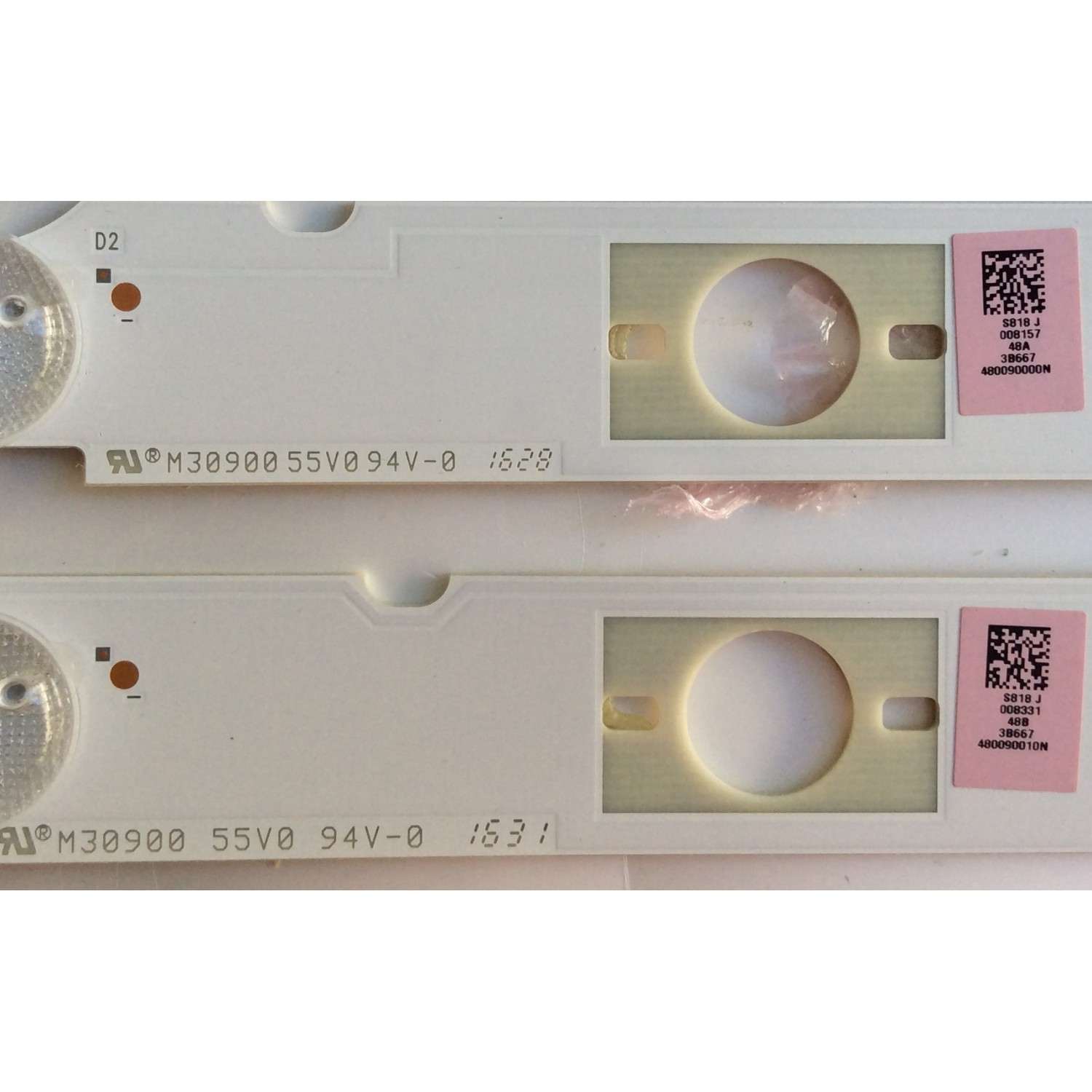 KIT DE LED´S PARA TV (6 PIEZAS) / SONY LB48009 V0_03 / LB48009 V1_04 / 480090000N / 480090010N / M30900 / 55V0 / 94V-0 / PANEL´S NS6F480DND01 / NS6F480DND06 / MODELO KDL-48W650D - Imagen 2