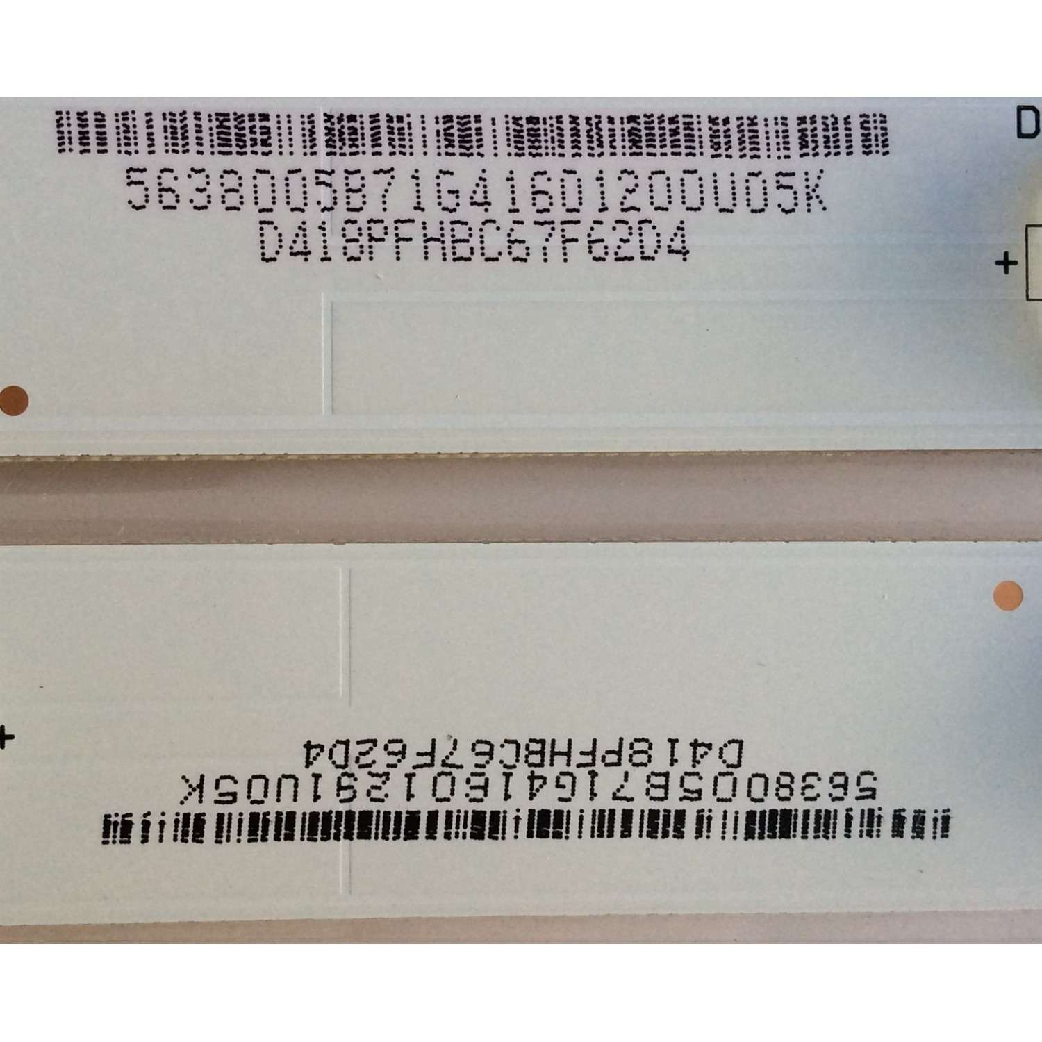 KIT DE LED PARA TV  VIZIO (12 PIEZAS) / 5638005B71G / D418PFHBC67F62DA / 130926-WS-550-014-Lakers -A5-L/E162061	 - Imagen 3
