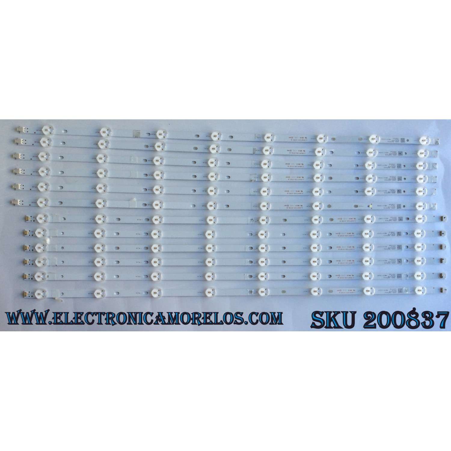 KIT DE LED'S PARA TV / RCA (12 PIEZAS) / JL.D600F1235-031BL/JL.D600F1235-031BR / JL.D600F1235-031BR-M / JL.D600F1235-031BL-M / PANEL JE601R3HB3L / MODELO RLED6090 / RTU6050	