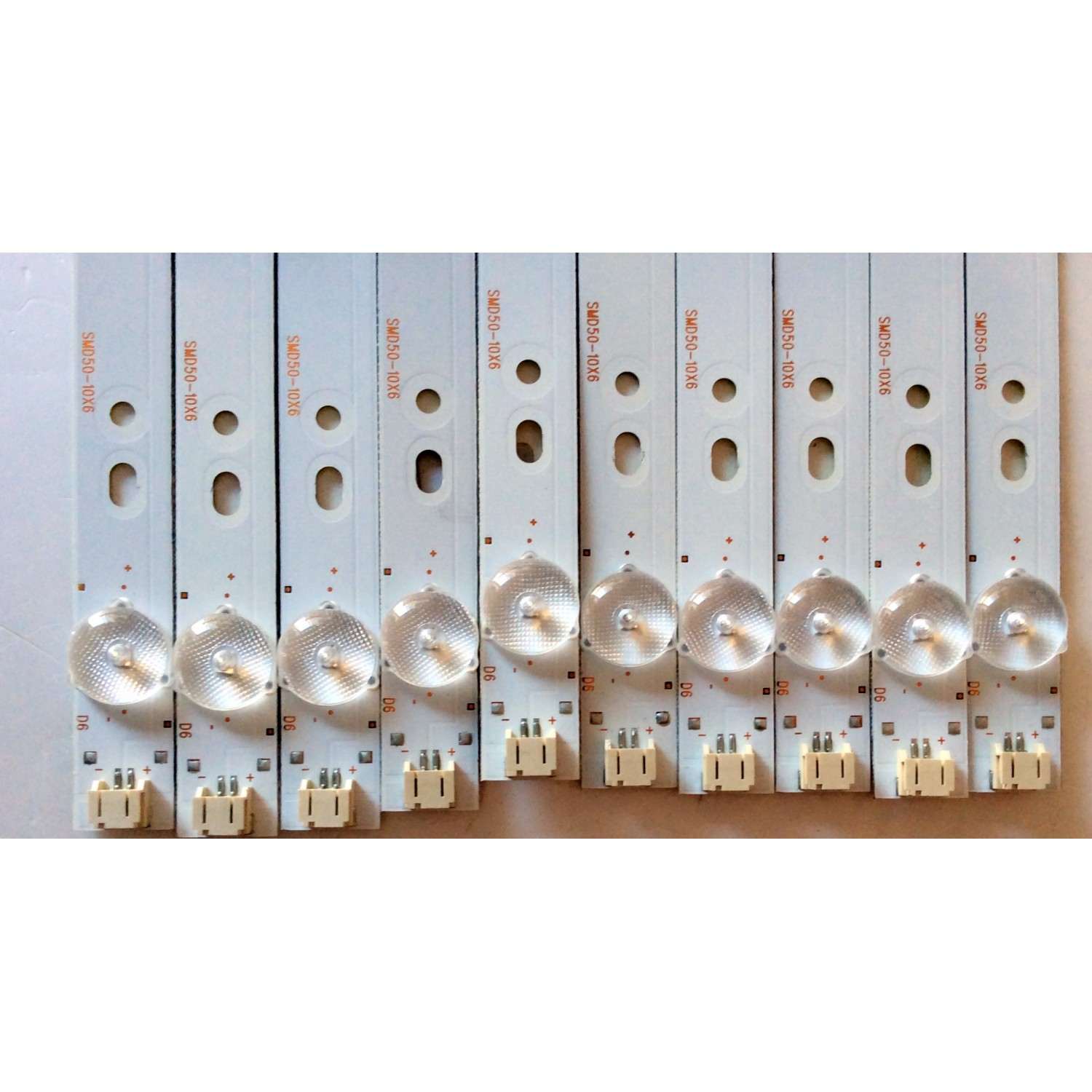 KIT DE LED PARA TV / PROSCAN SMD50-10X6 / E177671B/PEC DGV0-3A / MODELO PLDED5069	 - Imagen 2