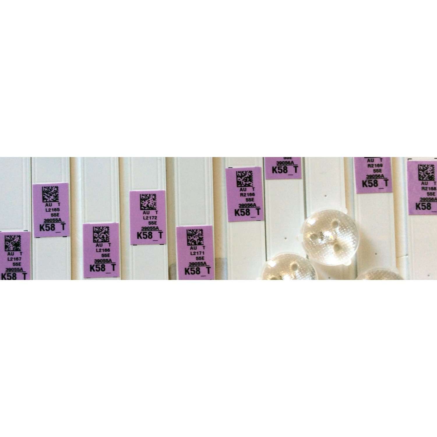 KIT DE LED´S PARA TV (10 PIEZAS) / SAMSUNG BN96-39055A / BN96-39056A / D3GE-550SMA-R1 / D3GE-550SMB-R0 / SUSTITUTAS BN96-28772A / BN96-28773A / PANEL CY-DJ055BGHV1H / MODELOS UN55H6103AFXZP / UE55H6273SSXZG / UA55H6203ARXSJ / UA55H6203ARXTW - Imagen 3