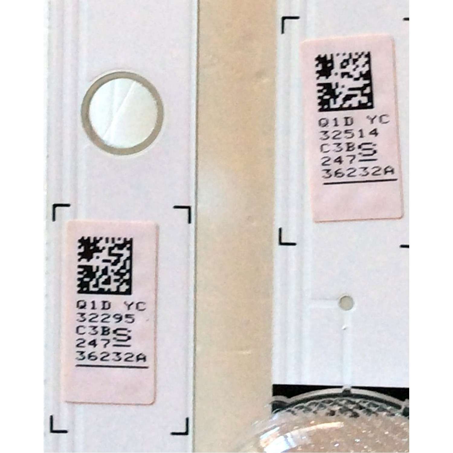 KIT DE LED´S PARA TV (2 PIEZAS) / SAMSUNG BN96-36232A / 36232A / 2015 SVS F-COM 32 HD L5 REV1.2 150206 / LM41-00133A / 2015 SVS F-COM / 150518 / LM41-00133A / LM41-00148A / PANEL´S CY-JJ032AGLV1H / JJ032AGE-R1 / JJ032AGL-R1 / MODELO UN32J4000AFXZA LC06 - Imagen 2