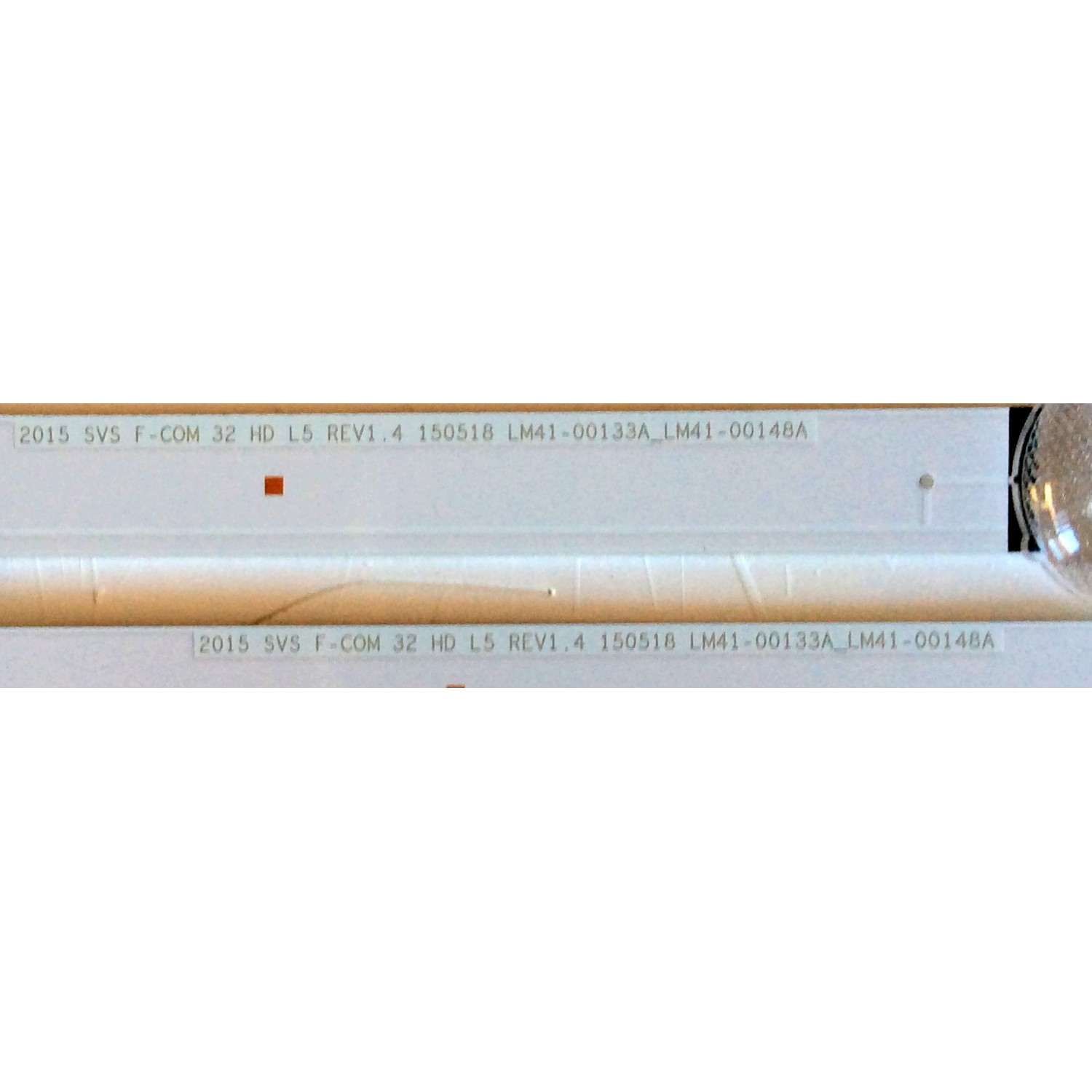 KIT DE LED´S PARA TV (2 PIEZAS) / SAMSUNG BN96-36232A / 36232A / 2015 SVS F-COM 32 HD L5 REV1.2 150206 / LM41-00133A / 2015 SVS F-COM / 150518 / LM41-00133A / LM41-00148A / PANEL´S CY-JJ032AGLV1H / JJ032AGE-R1 / JJ032AGL-R1 / MODELO UN32J4000AFXZA LC06 - Imagen 3
