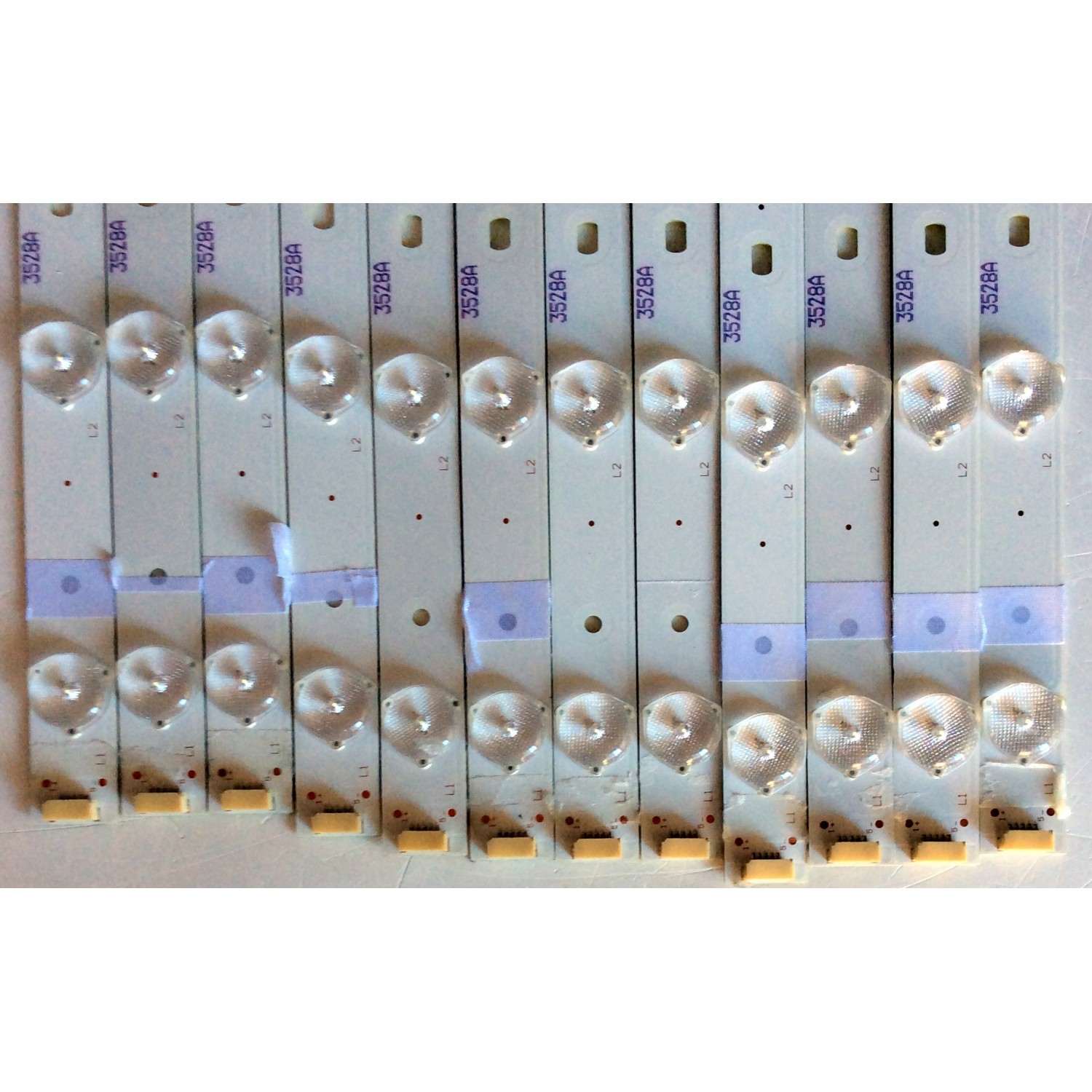 KIT DE LED´S PARA TV (12 PIEZAS) / RCA C-KJAB55D508 / X-2137-025-DF / PANEL T550HVN01.8 / MODELO LED55G55R120Q  - Imagen 3