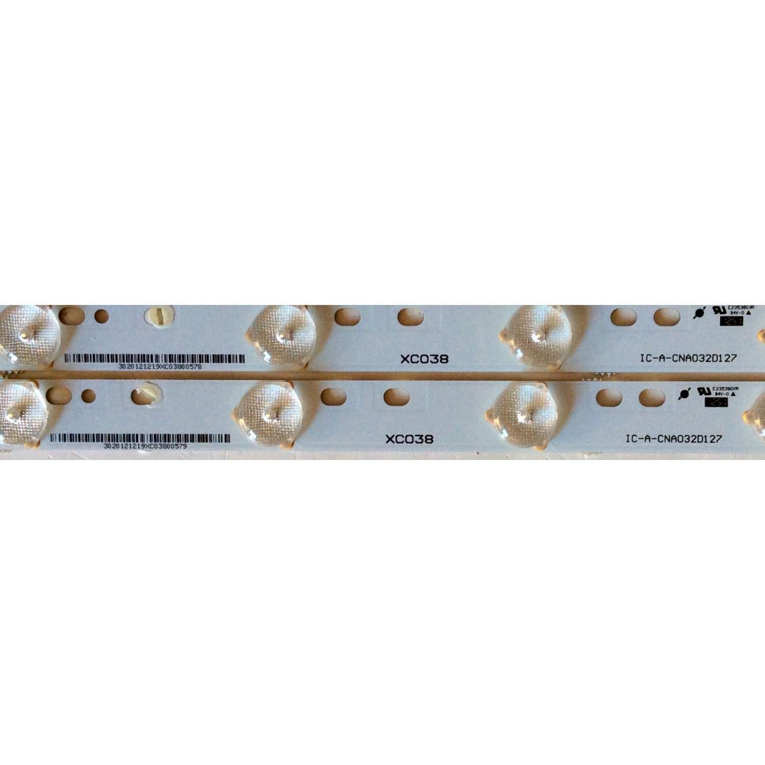 KIT DE LED PARA TV / VIZIO IC-A-CNA032D127 / 3020121219XC038 / XC038 / MODELO E320VP / PANEL T320XW04.V3	 - Imagen 2