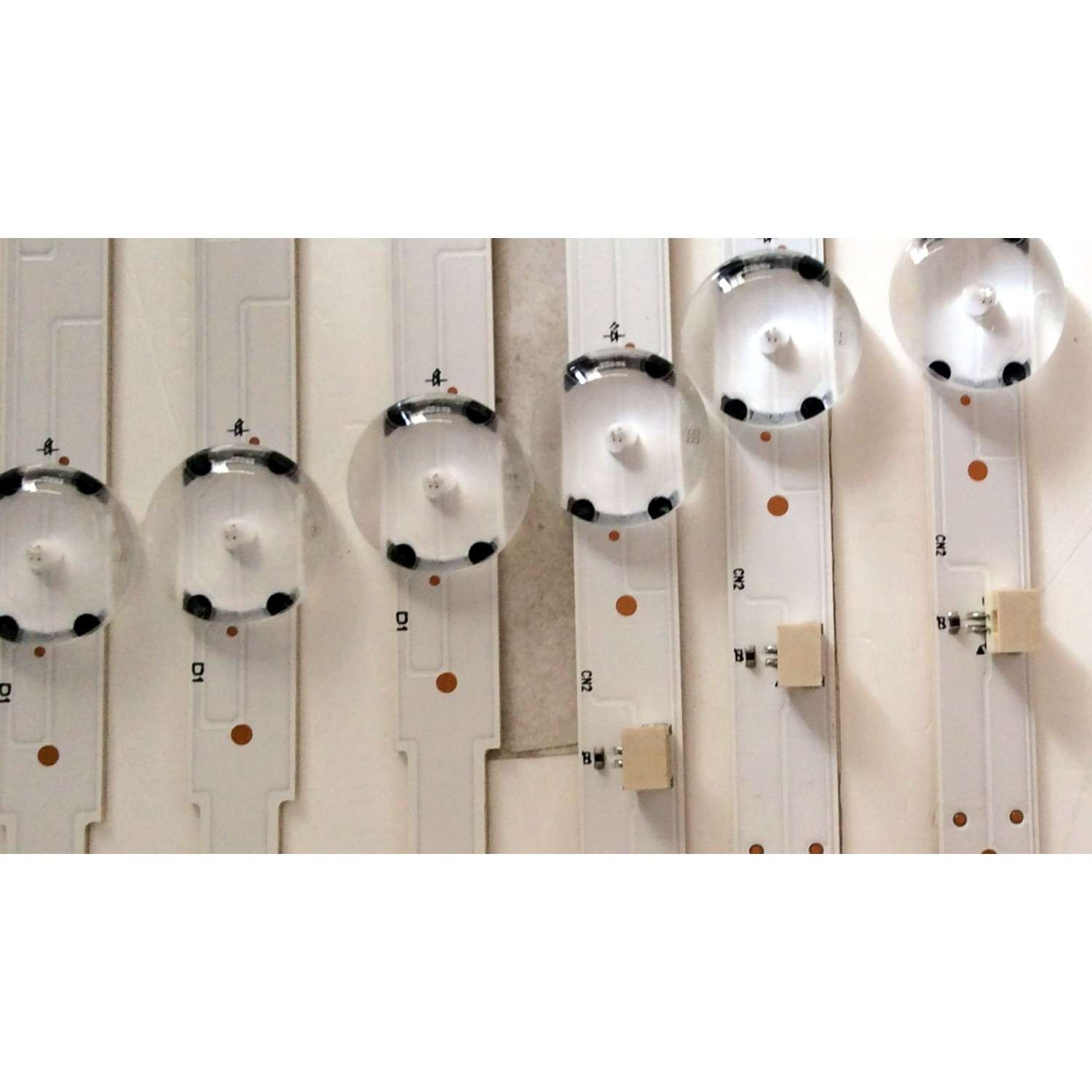 KIT DE LED PARA TV / SANYO UDULED0CS057/UDULED0CS056 / E128280 / 50W7S1P / MODELO FW50D36F / PANEL U6U1XH	 - Imagen 5