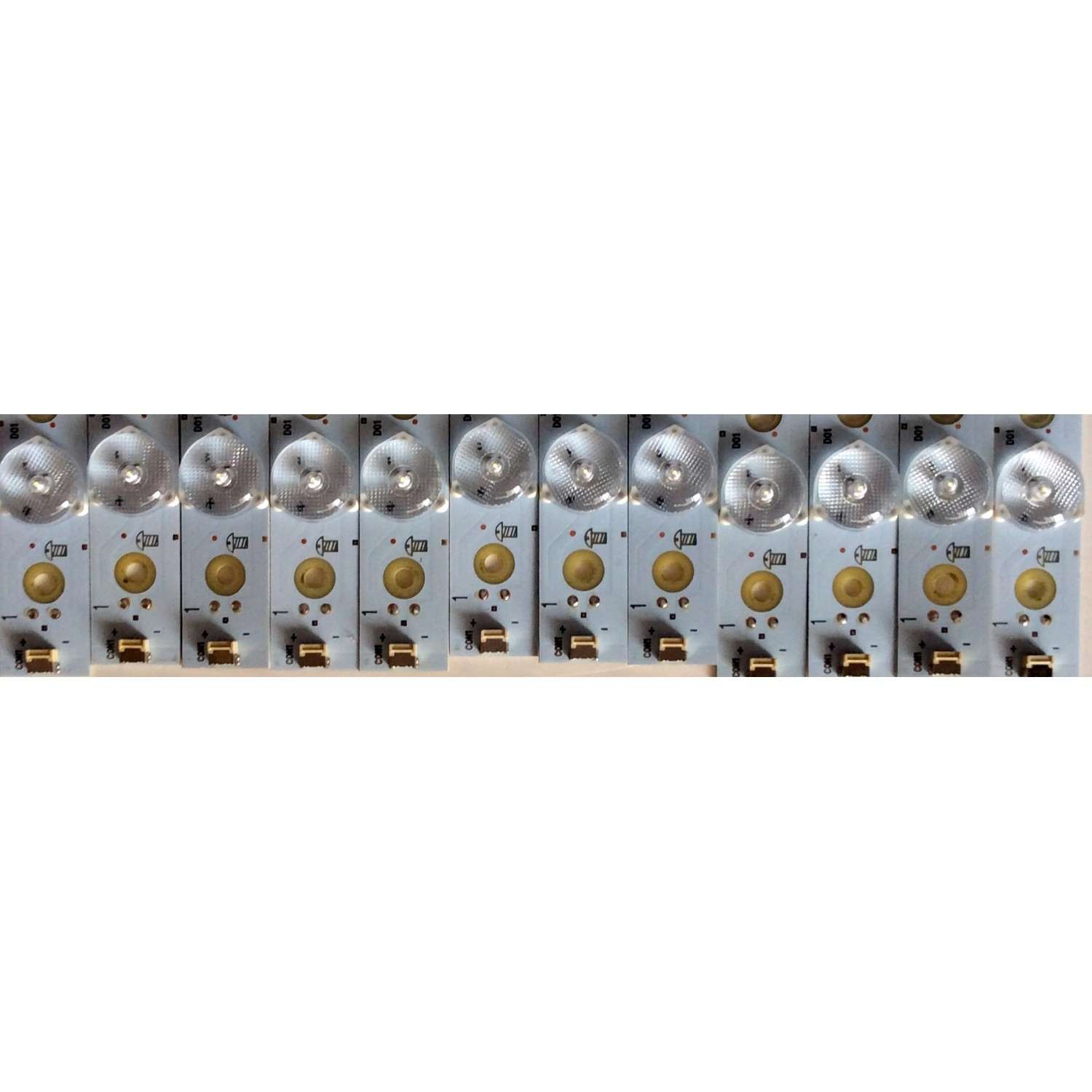 KIT DE LED´S PARA TV / VIZIO 210BZ06D0 (12 PIEZAS) / 500TT43 V4 / E465853 7410A / PANEL TPT500J1-HVN07.U REV.S500G / MODELO D50-D1 LTMWTQIS - Imagen 5
