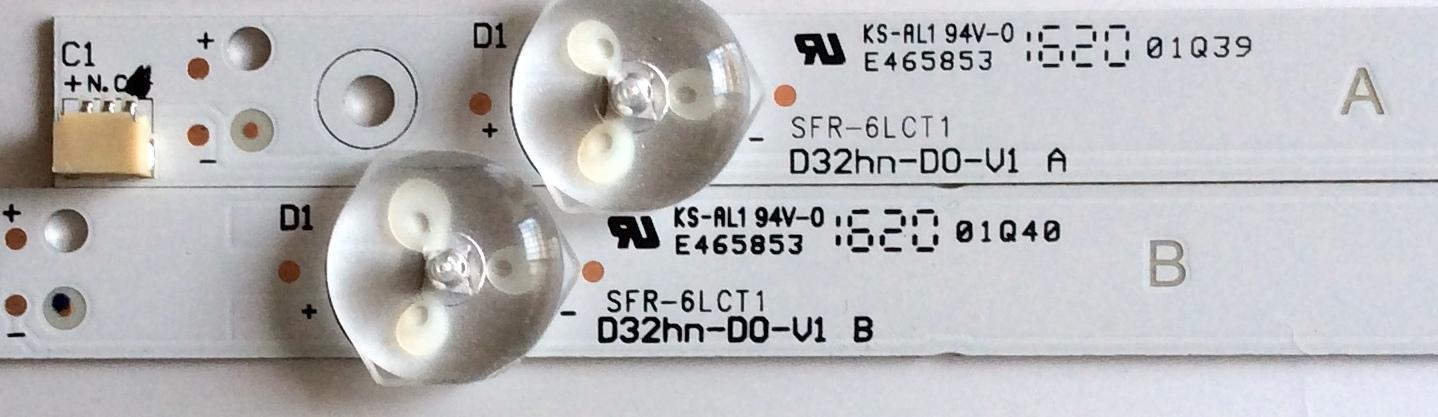 KIT DE LED PARA TV / VIZIO 0981010B7709/0981010B7708 / EBL-BCTX-3-F5 / SFR-6LCT1 / D32HN-D0-V1 A / MODELO D32HN-D0	 - Imagen 4