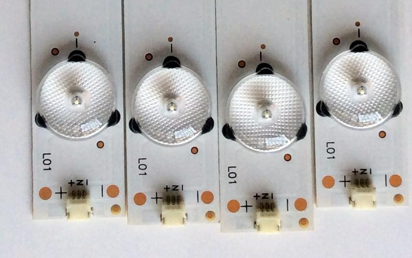 KIT DE LED´S PARA TV (4 PIEZAS) / HISENSE 1143870 / JL.D40B1330-03CS-F / 12BH2133 / PANEL JHD400GF-E32(008)\S30\FM\ROH 187959 / MODELOS 40H3F / 40H3E - Imagen 2