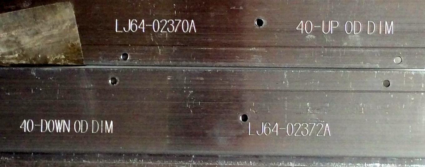 KIT DE LED´S PARA TV (2 PIEZAS) / SAMSUNG 2010SVS40 / 240HZ_64 / LJ64-02370A / LJ64-02372A / PANEL´S LTF400HU02 / LTF400HJ05-A / MODELO UN40C7000WFXZA SQ01 / UN40C6300SF - Imagen 5