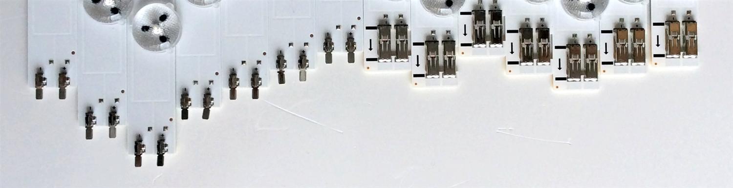 KIT DE LED PARA TV / SAMSUNG DE550CGA-B1 / 55-3535LED-98EA-R / 55-3535LED-98EA-L / D1GE-550SCB-R3 / MODELOS UN55EH6000FXZA AH01 / UN55EH6000FXZA AH03	 - Imagen 2
